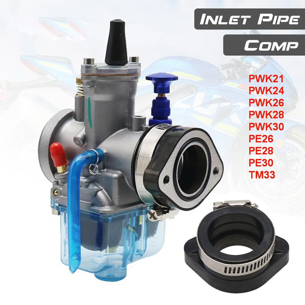 Замена впускного коллектора, карбюраторного чехла, шарнира для мотоцикла PWK21 24 26 28 30 PE26 28 30 TM33 Dirt Bike