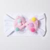 New baby headscarf combination, cute baby soft bow flower headband, children's accessories