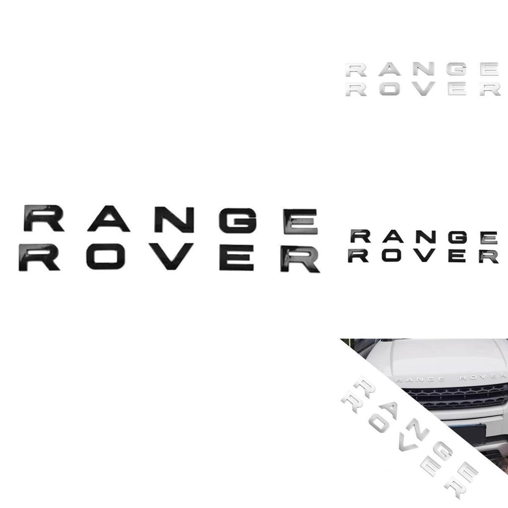 Эмблема автомобиля Range Rover с зеркальной отделкой для украшения внедорожника