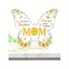 1pc Mother's Birthday Gift - Acrylic Butterfly Decorative Plaque, Present For Mom From Daughter And Son, Suitable For Birthday, Mother's Day
