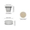 Stainless Steel Coffee Cup Accessory Filter Sheets Coffee Powder Dosing Rings for Effective Extraction Efficiency