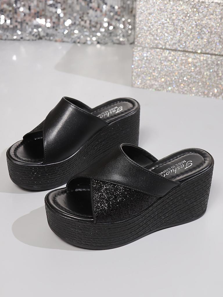 Женские сексуальные модные новые босоножки с открытым носком на высоком каблуке с толстой подошвой удобные женские босоножки