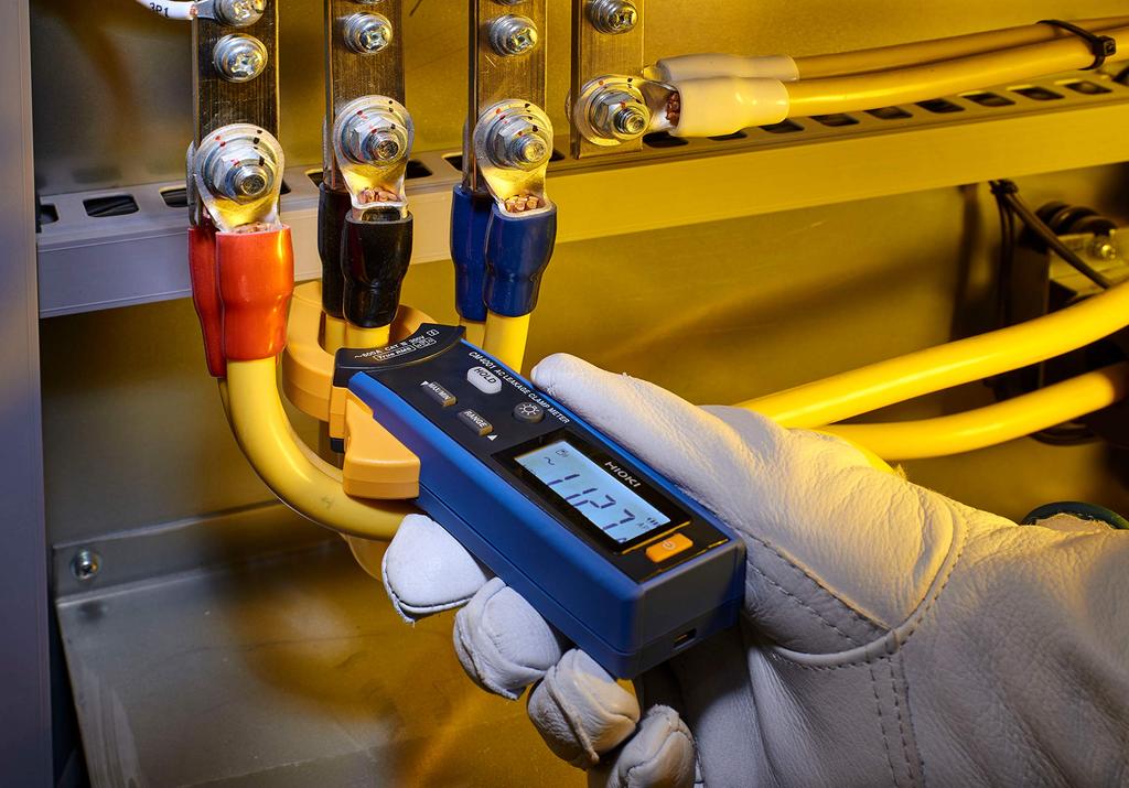 Измерительные клещи HIOKI AC Leak Clamp Meter CM4001 совместимы с беспроводным адаптером Z3210 Измерение утечки тока, обнаружение утечки переменного тока на землю 0,6 мА ~