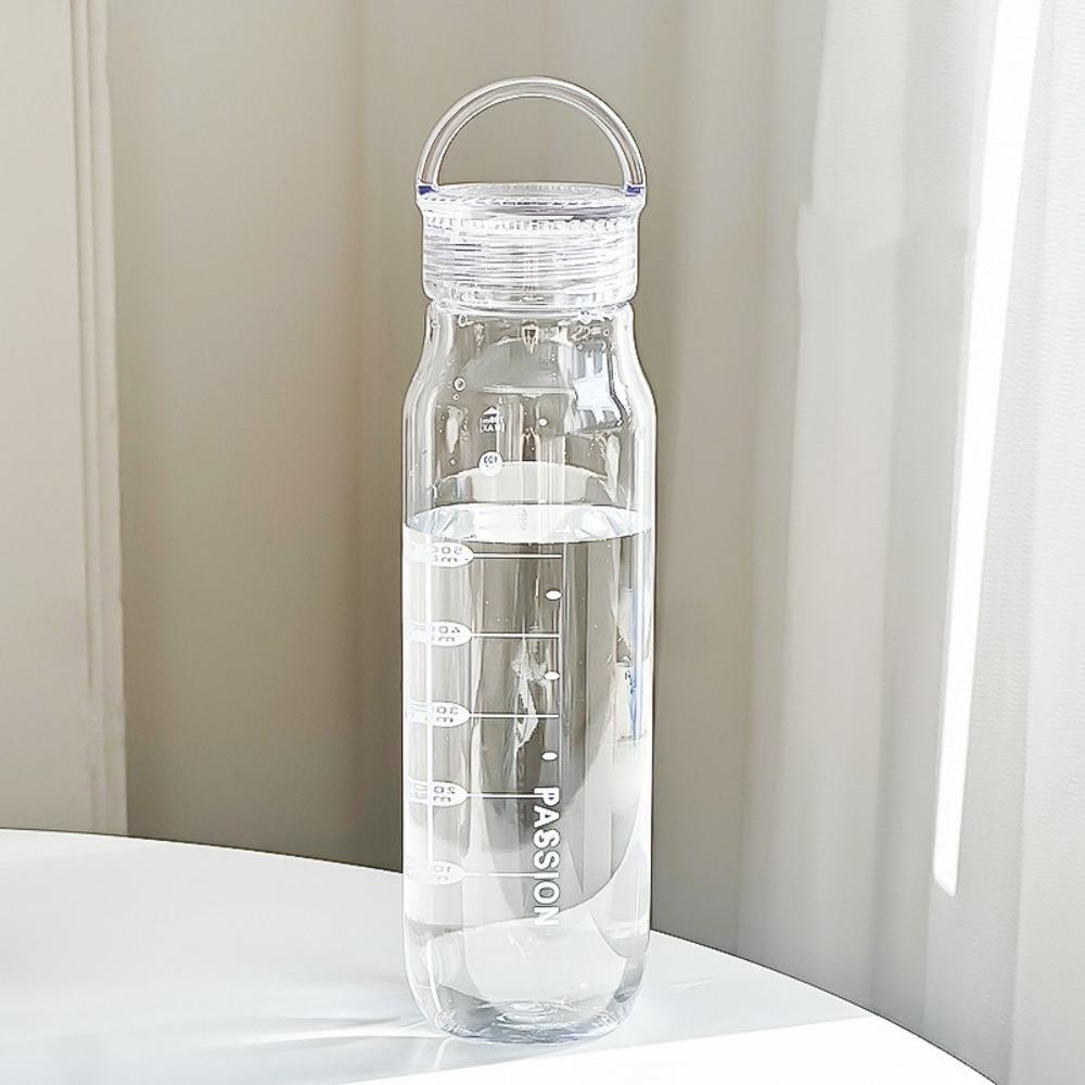 Transparent Portable Water Cup Leak Proof Cold Drink Cup Gym Fitness Drinkware Gym Fitness