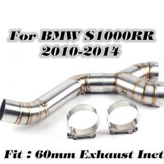 BMW S1000RR 304 Stainless Steel Mid-Pipe Motorcycle Exhaust
