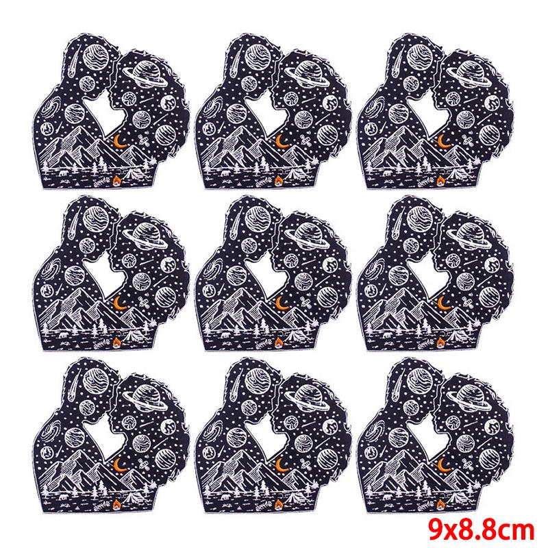 10 шт./лот, оптовая продажа, вышивка, железные нашивки для одежды, нашивки для одежды, куртки, декор, аппликация, принадлежности для шитья