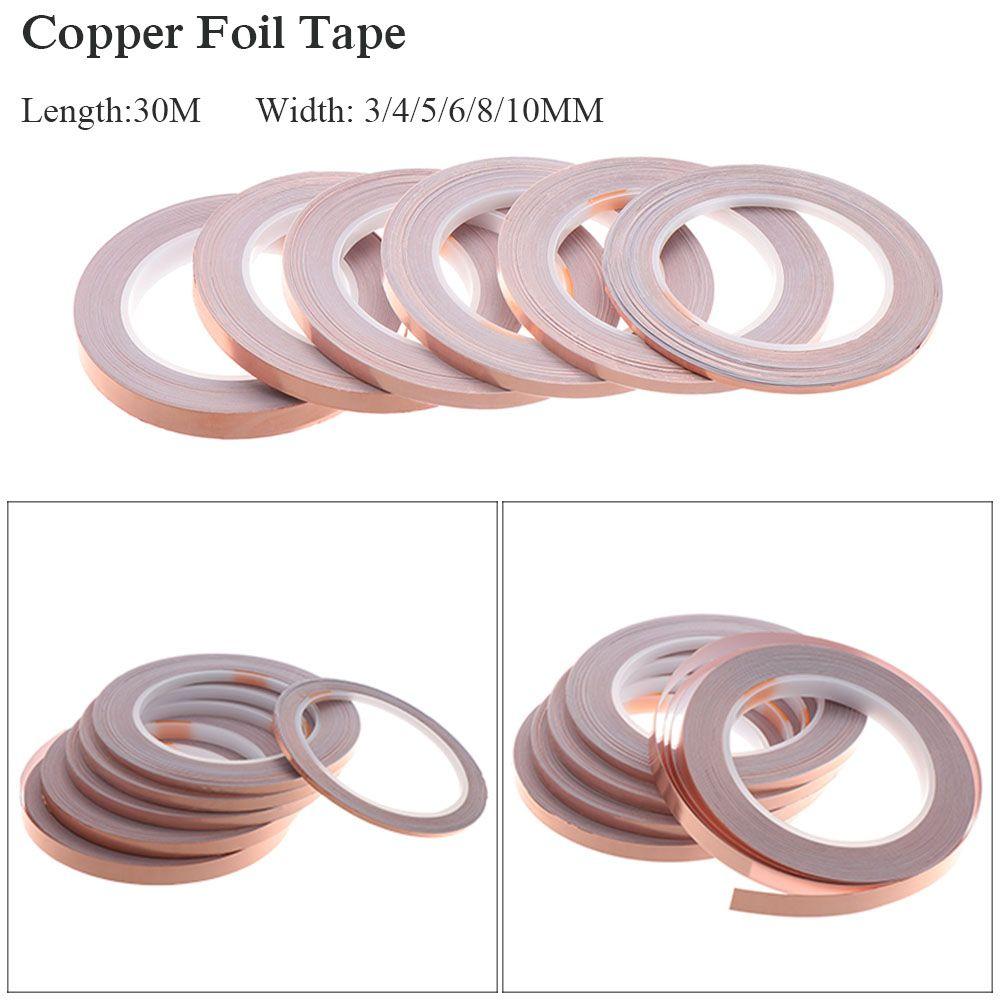 Acrylic Glue Single Side Conductive Shielding Heat Resist Strip Adhesive Copper Foil Tape