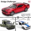 MSZ 5-дюймовая модель автомобиля Dodge Challenger из сплава, функция отскока, статическая модель, литая модель автомобиля из сплава, коллекция, подарочная игрушка