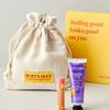 Lavender & Honey Hand Cream + Lip Balm + Pouch + Gift Bag Gift Set
