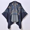 Women's Jacquard Thickened Warm Scarf Shawl Yunnan Nepal Travel Photo Shawl Outside