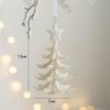 White Angel Fairy Pendant Glitter Xmas Tree Hanging Ornaments DIY Xmas Home Decoration
