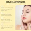 OUHOE Olive Makeup Remover Oil, Gently Moisturizing and Skin Cleansing Facial and Lip Olive Makeup Remover Oil Cleaning Tools
