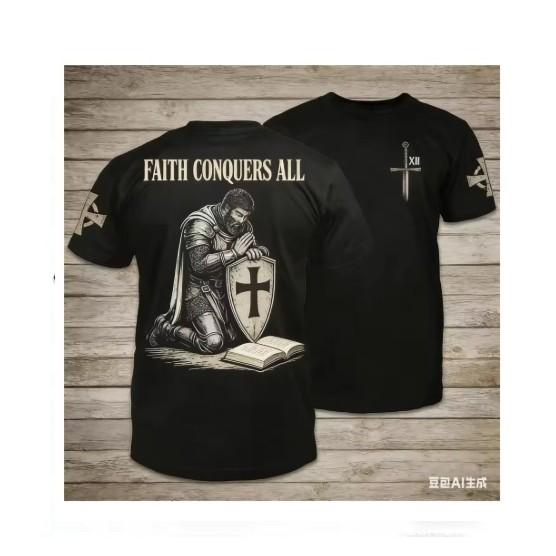 Britain England Knights Templar Warrior United Kingdom British UK MMA Boxing Muay Thai T-shirt Print 3D Unisex Training Gym Fitness Workout Sport