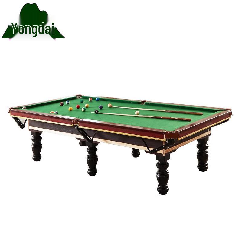 Yongdai Standard Black 8 Pool Table