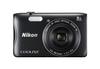 Nikon Digital Camera COOLPIX S3700 Black 8x Optical Zoom Megapixels S3700BK 20.05