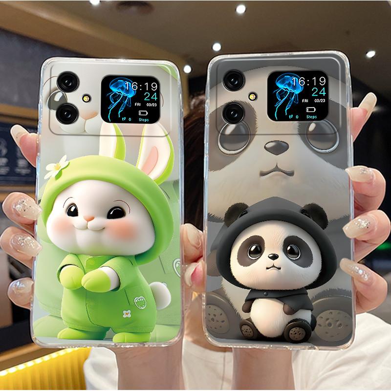 Ins New Fashion Phone Case For Cubot A20 Clear Soft Case Funy Fluffy Kitten Silicone Shockproof Cover For Cubot A20 Casing
