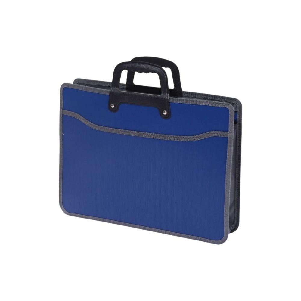 Oxford Cloth Office Briefcase Waterproof Document Handbag Protective Portable File Bag Car Side