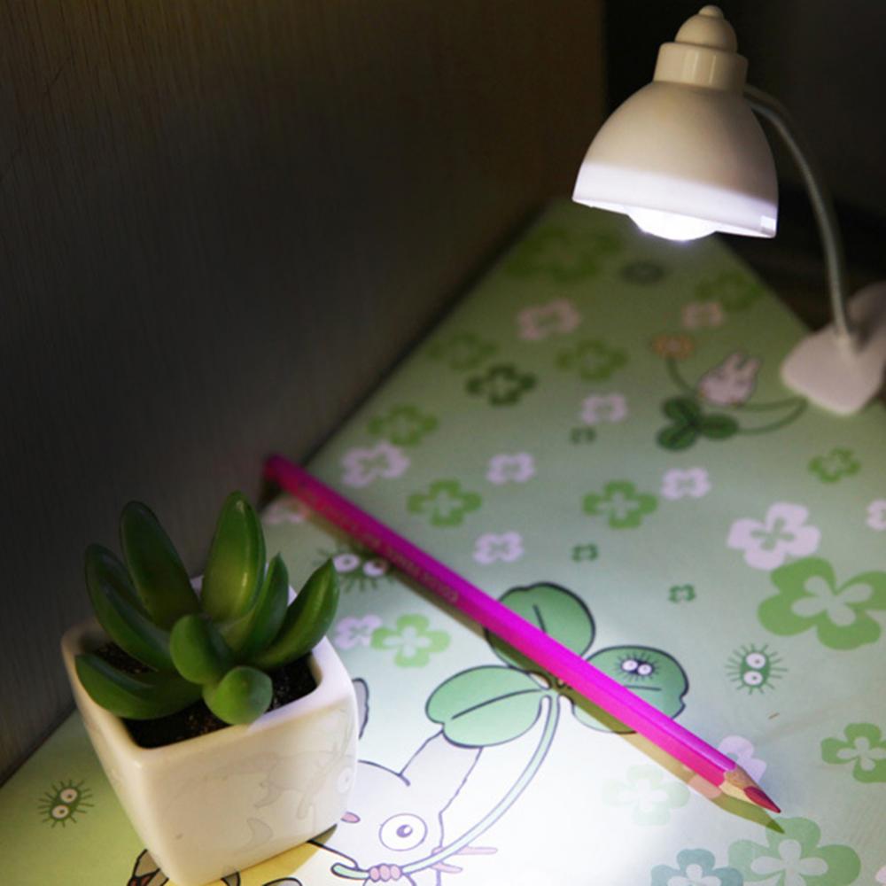 Настольная лампа цвета конфет, мини-настольная лампа с зажимом для учебы, светодиодная лампа, регулируемая лампа для чтения, ночная светодиодная лампа для защиты глаз