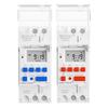 Wide Voltage 85-265V AC Astronomical Time Switch 16A 30A Digital Astronomical Timer Switch Din Rail for Automatic Calculation