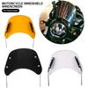 Универсальное черное ветровое стекло для мотоцикла, ветрозащитный дефлектор, обтекатель для Harley Honda Yamaha Kawasaki Suzuki Cafe Racer
