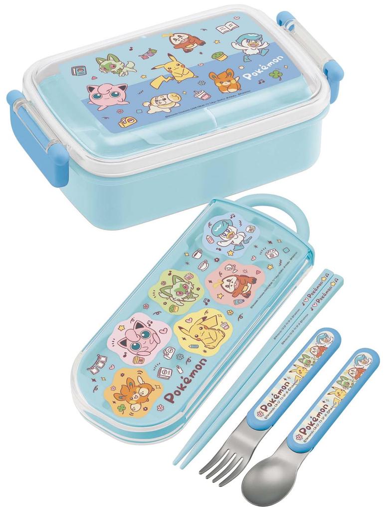 Skater Bento Box 450ml Pokemon Joyful Antibacterial for Children Made In Japan RBF3ANAG-A