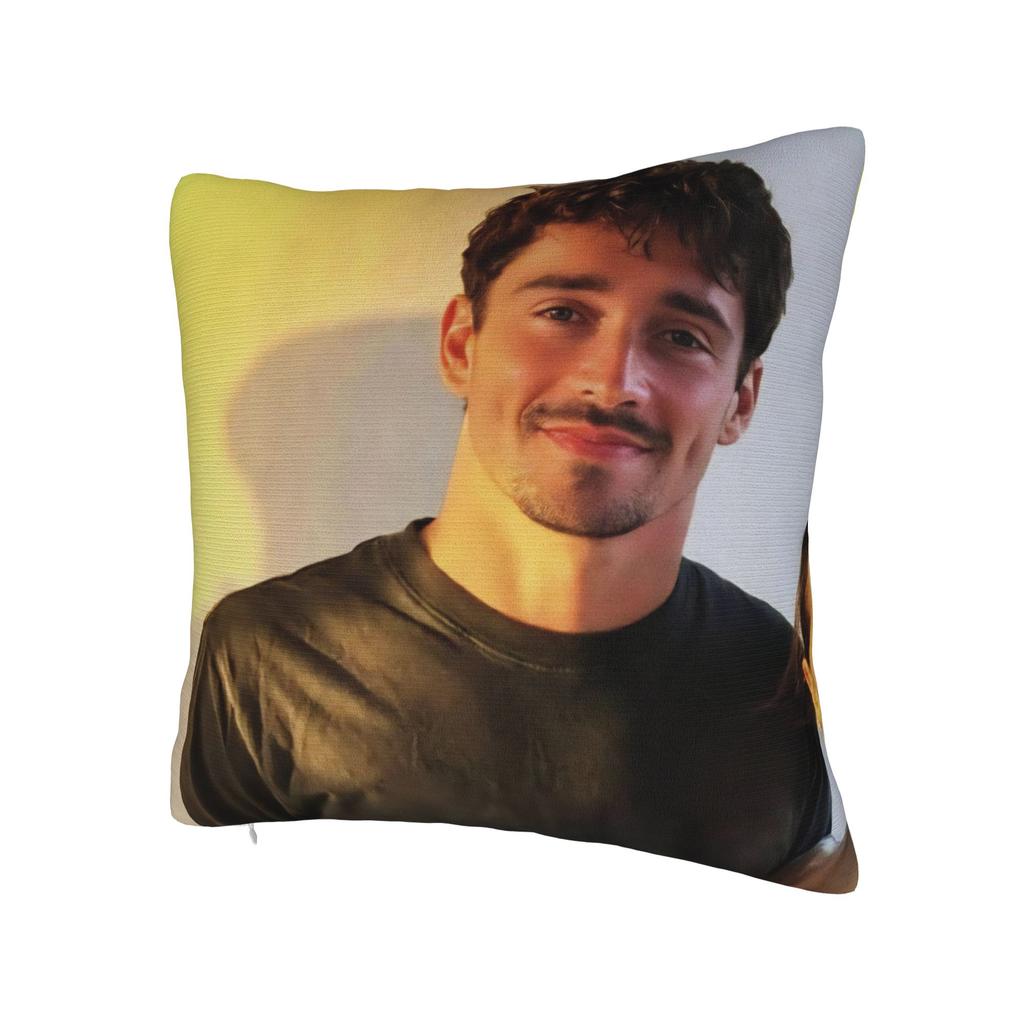 Decorative Pillow Cover C-Charles Leclerc Merchandise Car Throw Pillow Case Cover Drop Shipping Multi-Size