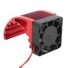 Heat Sink RC Car Upgrade Accessory for 4274 7282 1515 RC Car 42mm Motor (Red)