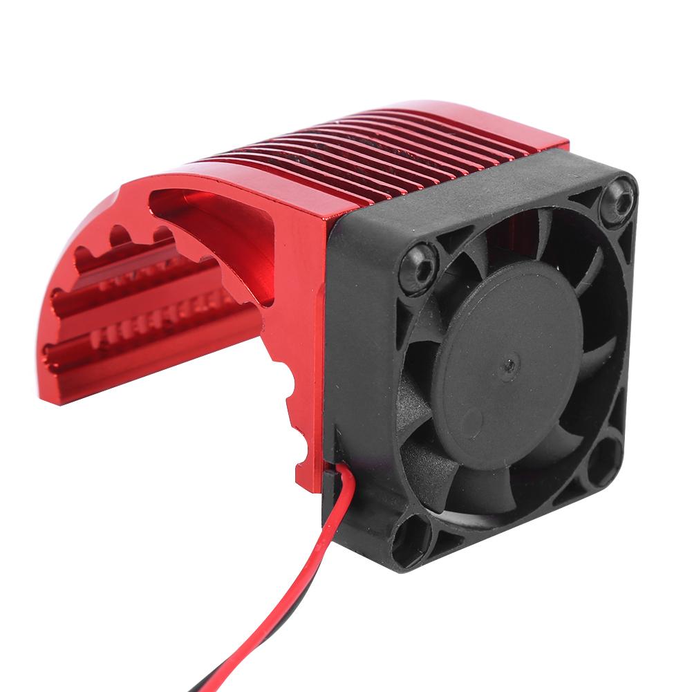 Heat Sink RC Car Upgrade Accessory for 4274 7282 1515 RC Car 42mm Motor (Red)
