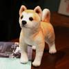 Милая мягкая игрушка Акита-ину Kawaii Shiba Inu, плюшевая игрушка-животное, имитация трубы, кукла для собак, детский комфортный сон, кукла, подарок на день рождения для девочки