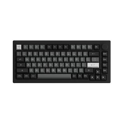 Akko 5075B Plus Черный Серебристый Английский USB Bluetooth Беспроводная V3 Кремово-синий Pro Магнитные переключатели Tenkeyless Механическая клавиатура с прокладкой 3000 мАч RGB