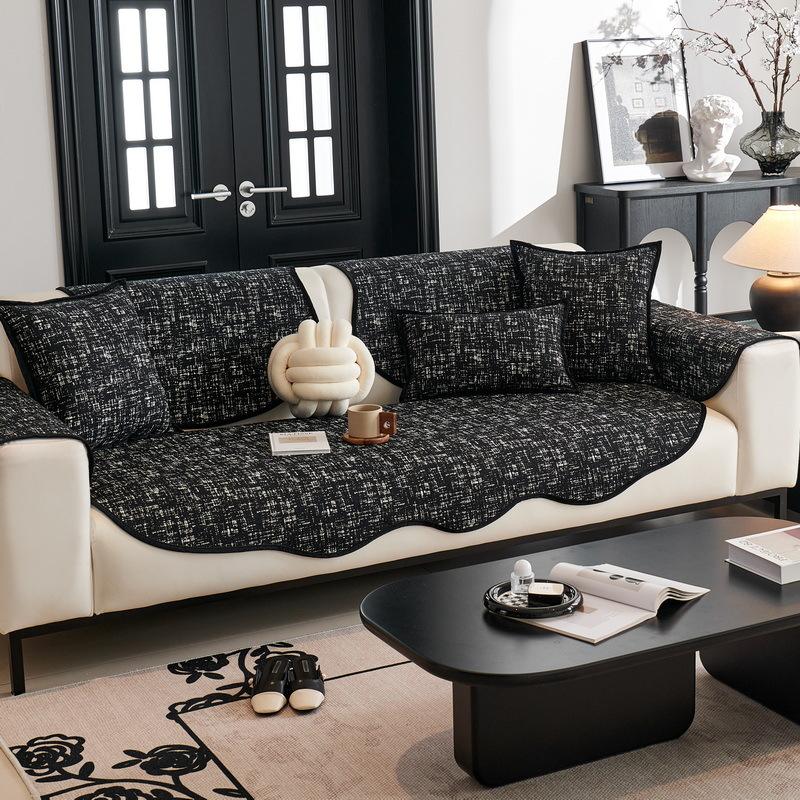 Sofa Cushion Chenier Irregular Special-Shaped Simple Modern Seat Cushion Sofa Cover Non-Slip Four-Season Sofa Cover Cloth Towel