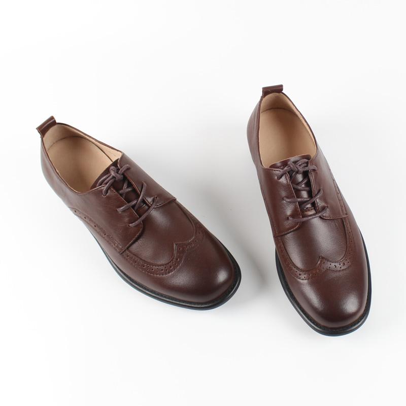 Модные женские туфли из коровьей кожи, на плоской подошве, повседневные туфли ручной работы из натуральной кожи с потертостями и цветными вставками