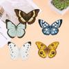 5 Pcs Colourful Butterfly Bookmarks Cute Magnetic Bookmark Double Sided Magnetic Page Markers Page Clip Buckles for Book Lover