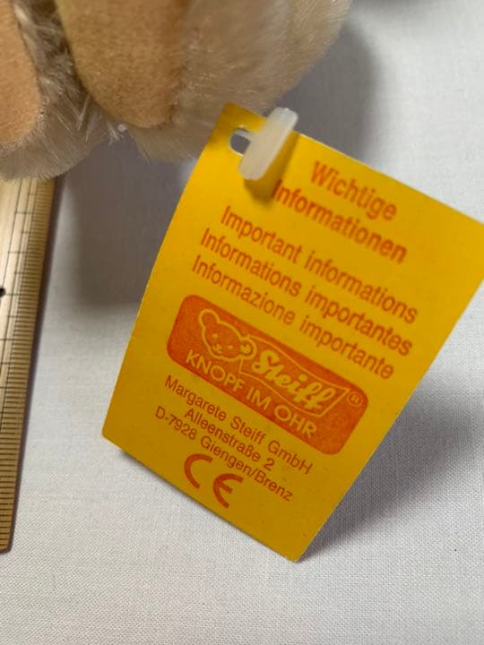 [Б/У] Оригинальный плюшевый мишка Steiff