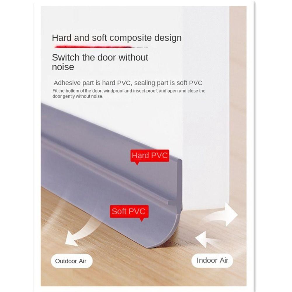 Flexible Door Draft Stopper Anti Collision Window Weather Stripping New Weatherstrip  Window