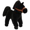 Cute Simulation Little White Horse Doll Plush Toy Foal Black Hat Doll Children'S Doll Birthday Gift
