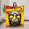 B-Borderlands 2 Крутое Игровое Одеяло Качественное Супер Теплое Плед Осенний Пикник Домашний Декор Графическое Покрывало