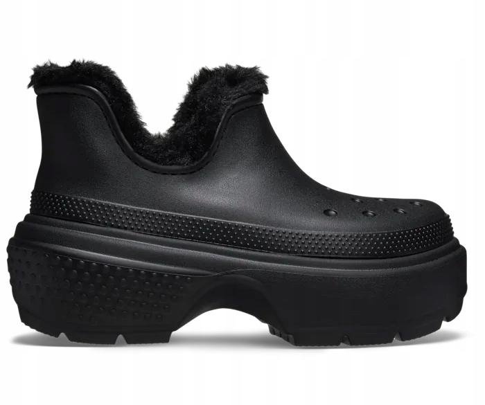 Crocs Stomp Lined Shorty Boot 210673 |M9 I Eu 42-43 I W11| Black/Black