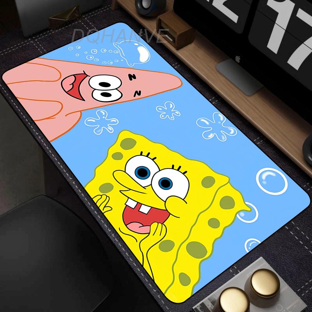 XXL Mousepad Large Size SpongeBob SquarePants Patrick Star Printed Mouse Pad Keyboard Table Pads Student Deskpad Writing Mat