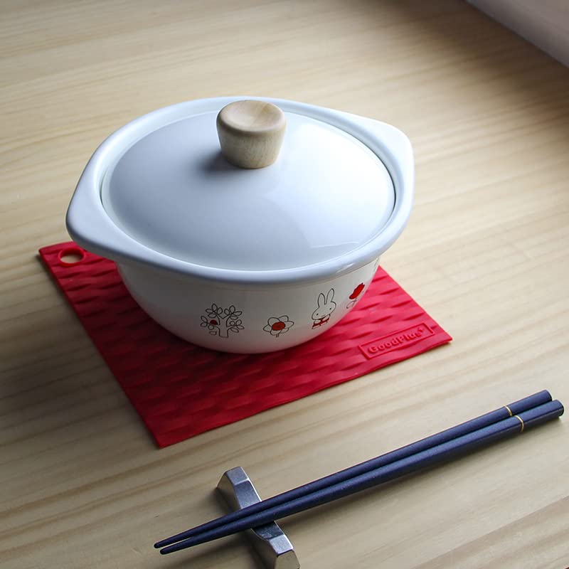 Эмаль Emile Miffy Стойкая к кислотам и непереносимая Совместима со всеми нагревателями IH Dick Bruna GoodPlus+ (Кокотница 15см) щелочи, запахи, источники,