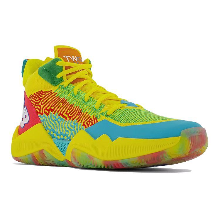 New Balance Мужские баскетбольные кроссовки TWO WXY Желто-бирюзовые BB2WXYCB