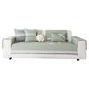 Summer French Cold Bean Sofa Cushion New Cool Feeling Ice Silk High Feeling Summer Non-slip Cover Cloth Towel