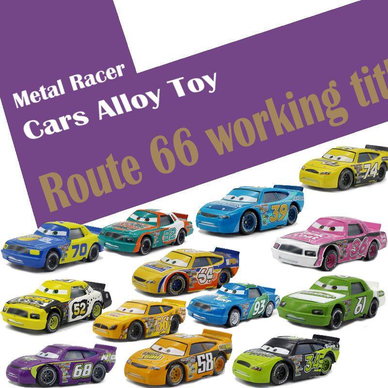 Portable Disney Pixar Cars Racer King Mini Model Alloy Car For Fun Childrens Playtime