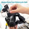 Набор из 2 шт.: замок дроссельной заслонки для мотоцикла и; Замок для мотоциклетного шлема, AUCARAUTO Мотоцикл и шлем, противоугонная защита, замок из твердого сплава, подходит