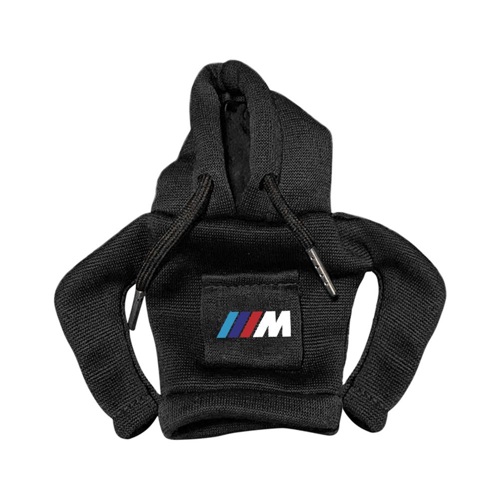 1pc Hoodie Handle Creative Car gear lever hoodie Shift Lever Cover Funny For BMW M E70 F32 X6 Auto Interior Accessories Styling
