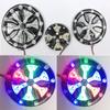 Colorful Atmosphere Lamp Motorcycle Car LED Strobe Light Flash Lamp Car Styling Modified Snowflake Lights Fire Wheel Lights