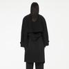 JNBY 2022 Winter Loose Belted Woolen Coat