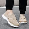Hot-selling Summer Shoes Men's and Women's Wide Version Velcro Walking Shoes Breathable Mesh Sports Shoes Lightweight Casual Shoes Men's