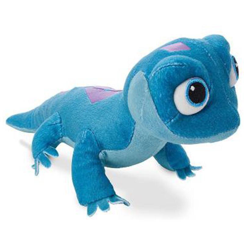Frozen 2 Fire Spirit Salamander Blue Plush Doll For Young Fans**
