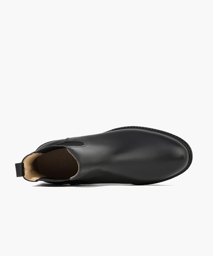Firenze Atelier [Vibram] Standard Commando Sole Chelsea Boots 9704 [Black Fg]